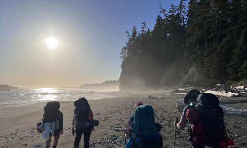 west coast trail extreme adventure beach hiking backpacking scenery sun